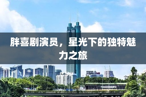 胖喜剧演员，星光下的独特魅力之旅