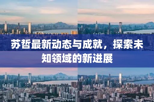 苏哲最新动态与成就，探索未知领域的新进展