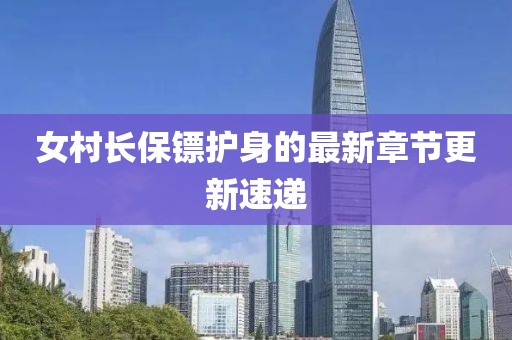女村长保镖护身的最新章节更新速递