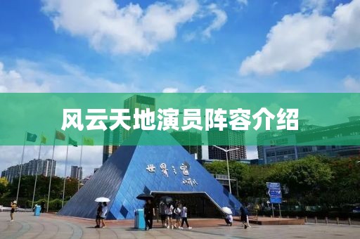 风云天地演员阵容介绍