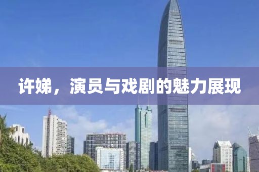 许娣，演员与戏剧的魅力展现