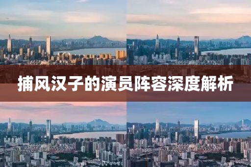 捕风汉子的演员阵容深度解析