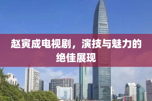 赵寅成电视剧，演技与魅力的绝佳展现