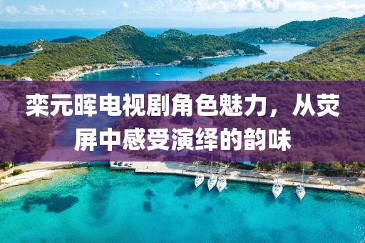 栾元晖电视剧角色魅力，从荧屏中感受演绎的韵味