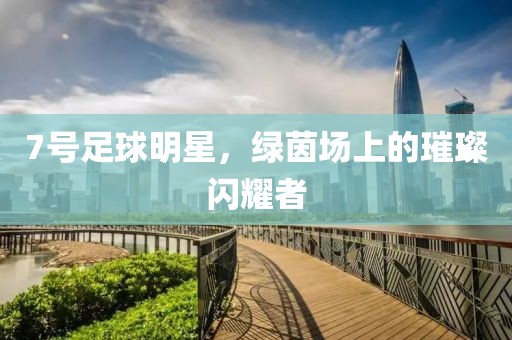7号足球明星，绿茵场上的璀璨闪耀者