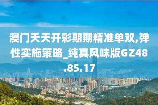 澳门天天开彩期期精准单双,弹性实施策略_纯真风味版GZ48.85.17