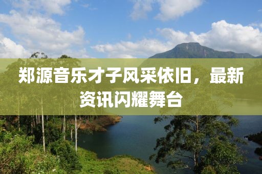 郑源音乐才子风采依旧，最新资讯闪耀舞台