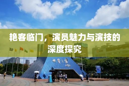 艳客临门，演员魅力与演技的深度探究