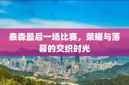 泰森最后一场比赛，荣耀与落幕的交织时光