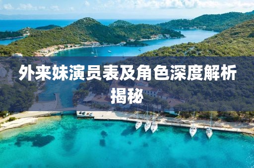 外来妹演员表及角色深度解析揭秘