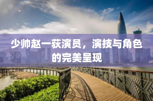 少帅赵一荻演员，演技与角色的完美呈现
