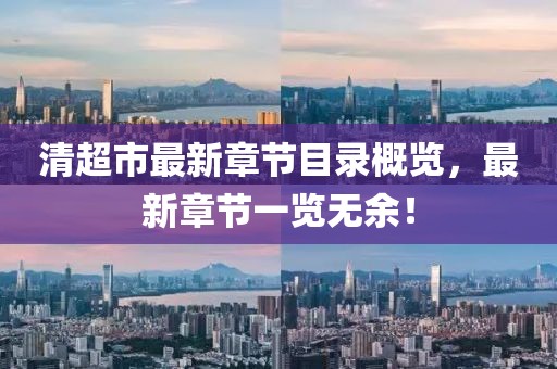 清超市最新章节目录概览，最新章节一览无余！