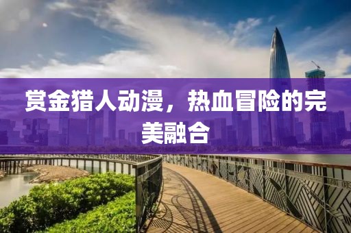 赏金猎人动漫，热血冒险的完美融合
