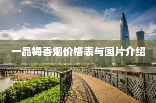 一品梅香烟价格表与图片介绍