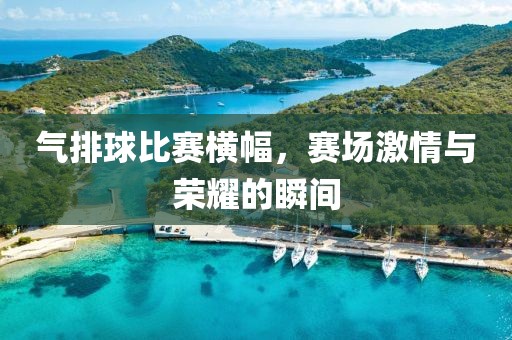 气排球比赛横幅，赛场激情与荣耀的瞬间