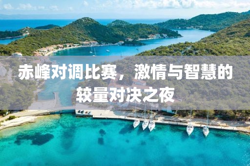 赤峰对调比赛，激情与智慧的较量对决之夜