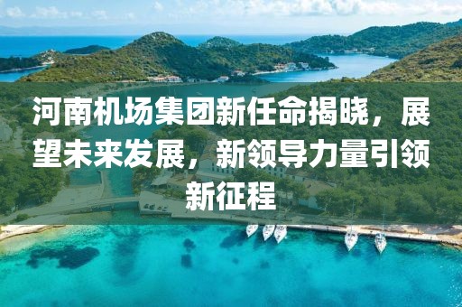 河南机场集团新任命揭晓，展望未来发展，新领导力量引领新征程