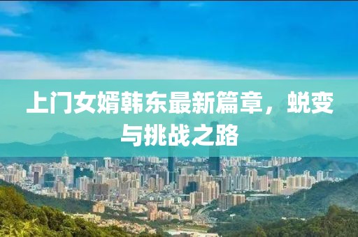 上门女婿韩东最新篇章，蜕变与挑战之路