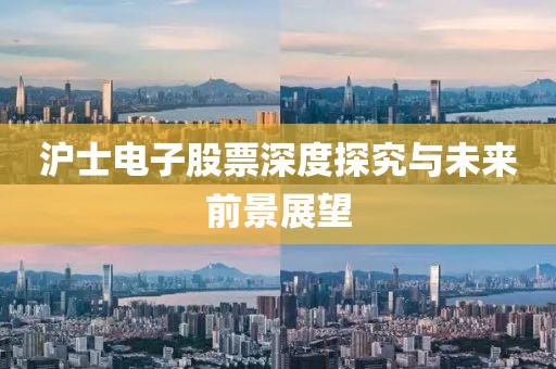 沪士电子股票深度探究与未来前景展望