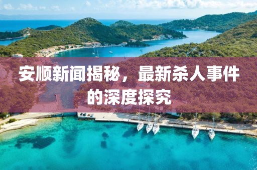 安顺新闻揭秘，最新杀人事件的深度探究