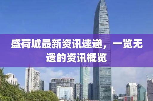 盛荷城最新资讯速递，一览无遗的资讯概览