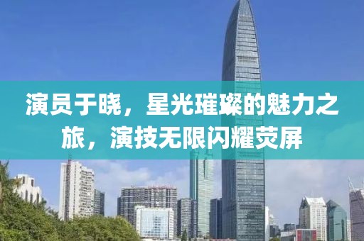 演员于晓，星光璀璨的魅力之旅，演技无限闪耀荧屏