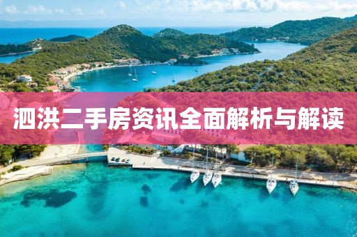 泗洪二手房资讯全面解析与解读