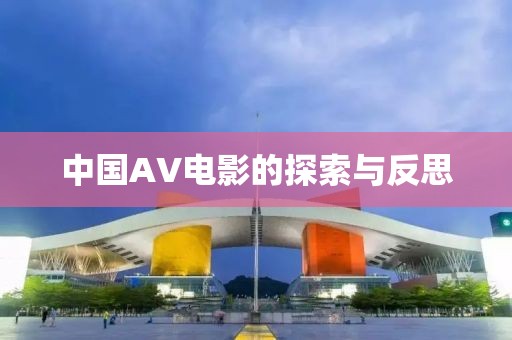 中国AV电影的探索与反思
