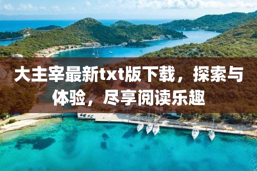 大主宰最新txt版下载，探索与体验，尽享阅读乐趣