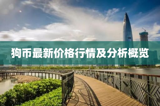 狗币最新价格行情及分析概览