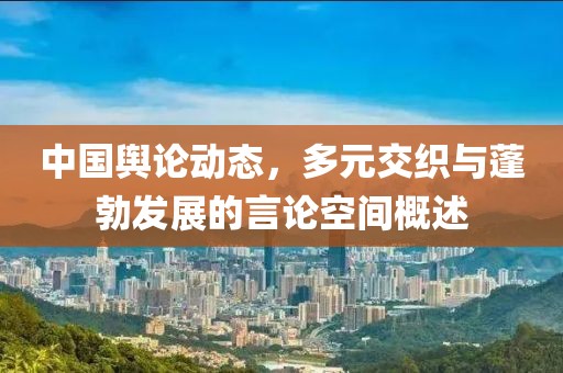 中国舆论动态，多元交织与蓬勃发展的言论空间概述