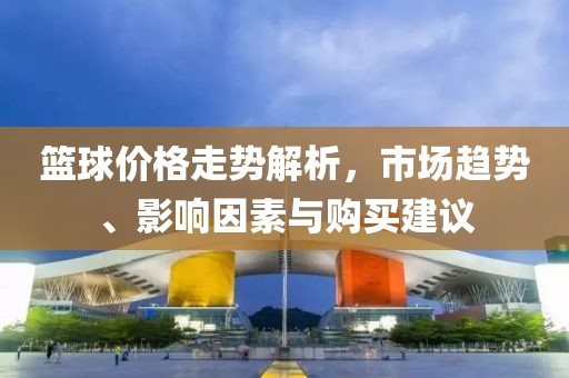 篮球价格走势解析，市场趋势、影响因素与购买建议