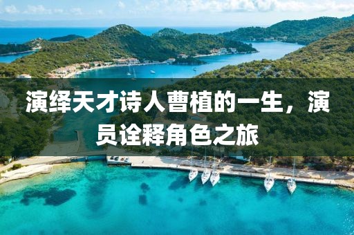 演绎天才诗人曹植的一生，演员诠释角色之旅