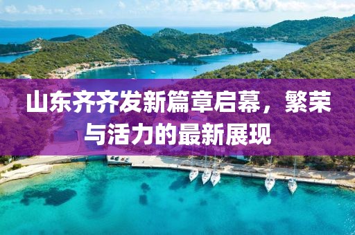 山东齐齐发新篇章启幕，繁荣与活力的最新展现