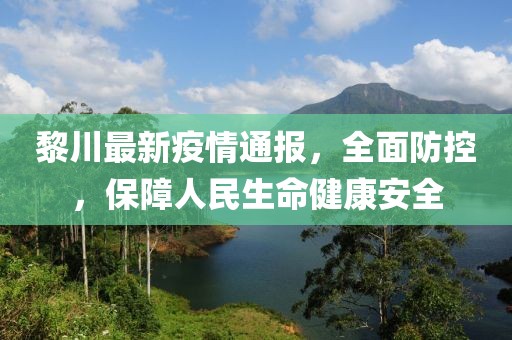 黎川最新疫情通报，全面防控，保障人民生命健康安全