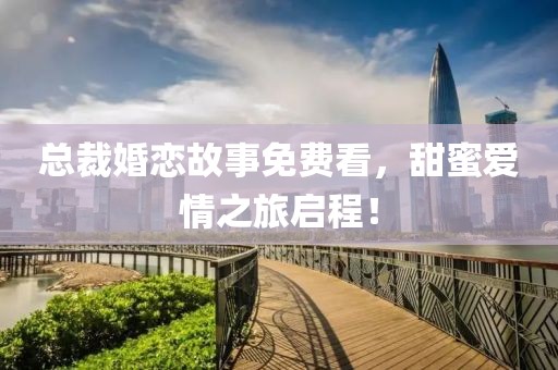 总裁婚恋故事免费看，甜蜜爱情之旅启程！