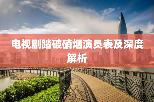 电视剧踏破硝烟演员表及深度解析