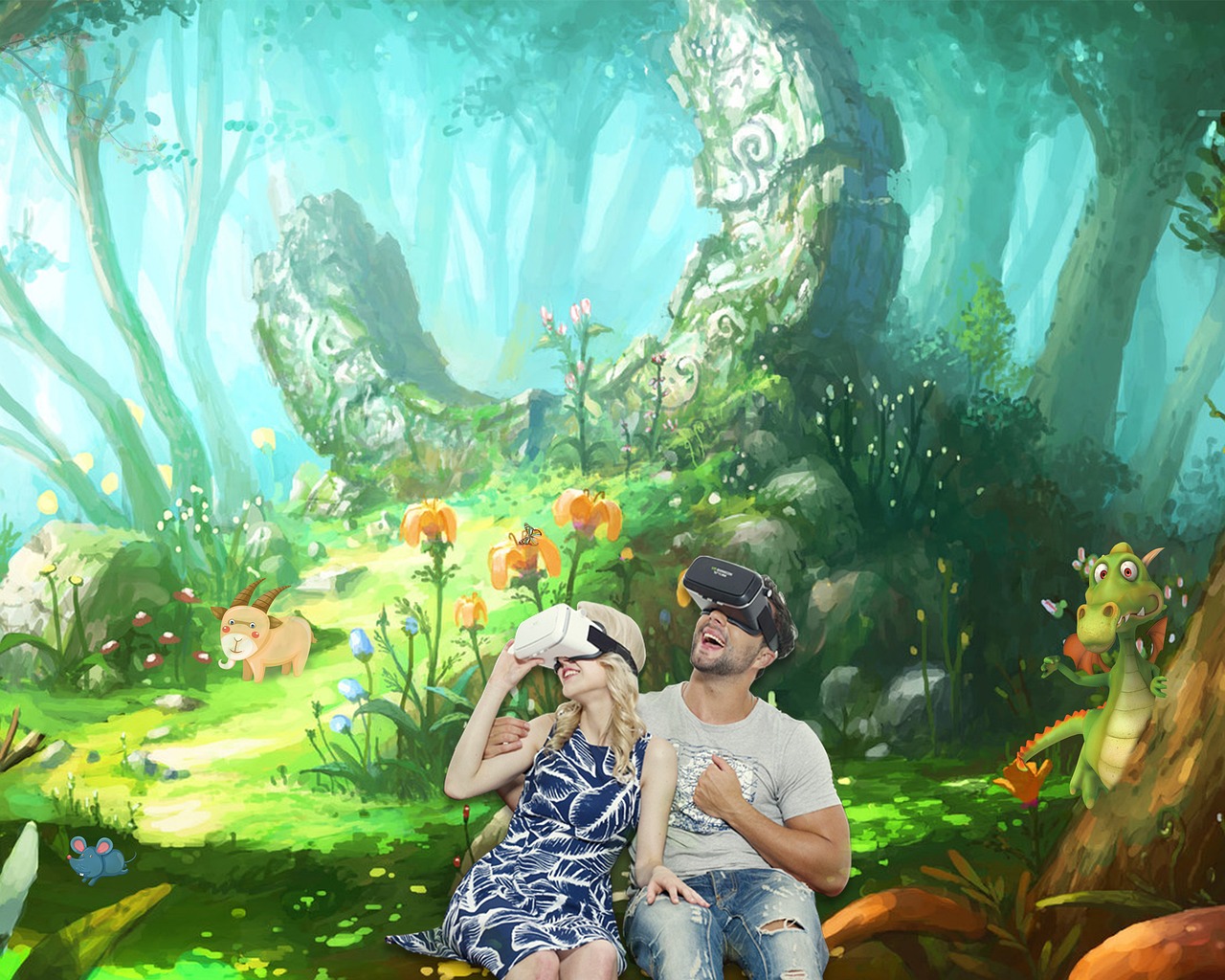 现实与幻想完美交融的动漫婚礼图片